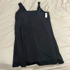 Old Navy PowerSoft Square Neck Athletic Dress
